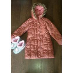 Girls coat + shoes