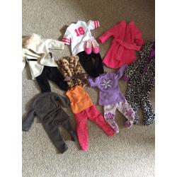 Designa Friend Doll plus various outfits