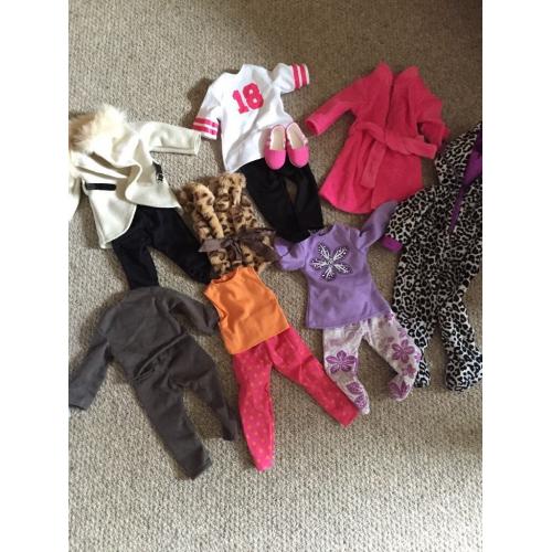Designa Friend Doll plus various outfits