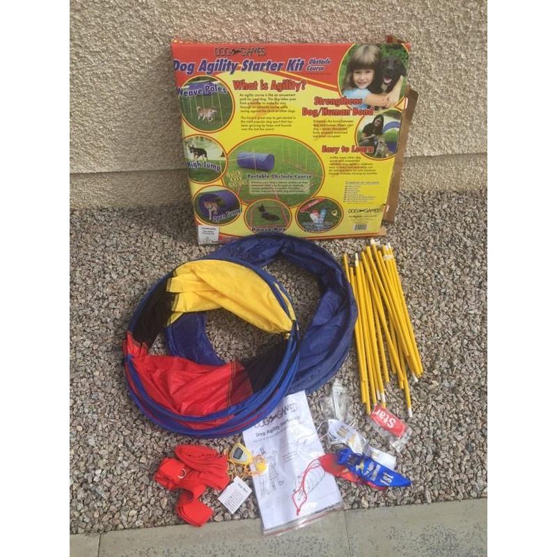 Dog agility starter kit