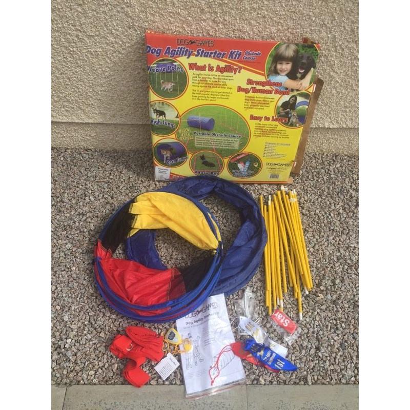 Dog agility starter kit