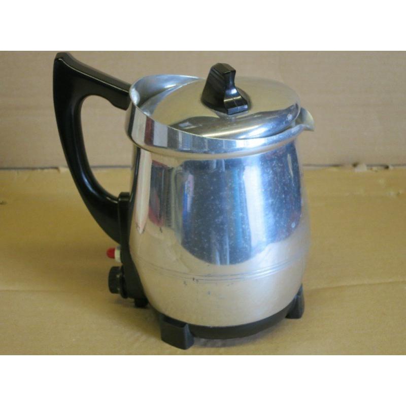 VINTAGE SWAN BRAND ALUMINIUM ELECTRIC JUG.