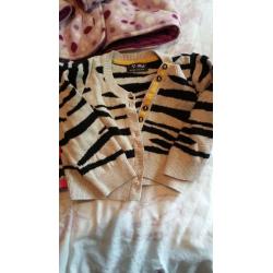 bundle of baby girl coats, jumpers and cardis
