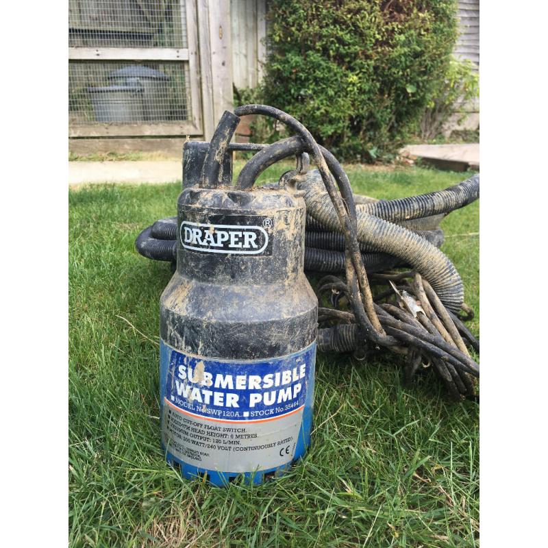 Draper Submersible Pump (120L/min)