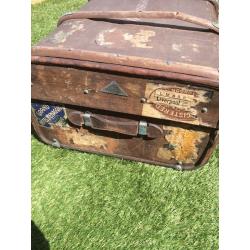 Large Victorian travel trunk