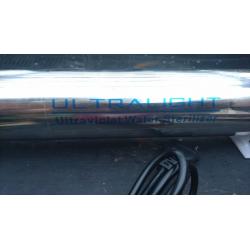 STAINLESS STEEL UV STERILISER FILTER 25W 240V POND OR AQUARIUM