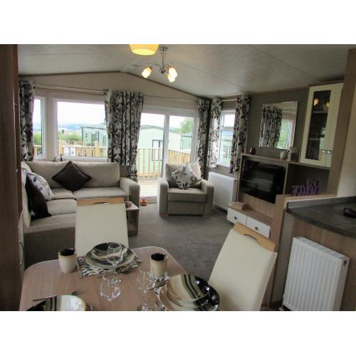 Carnaby Cascade 37x12 2015, Holiday Home Static Caravan, sited Causey Hill Holiday Park Hexham