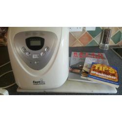 Morphy Richards breadmaker and three books