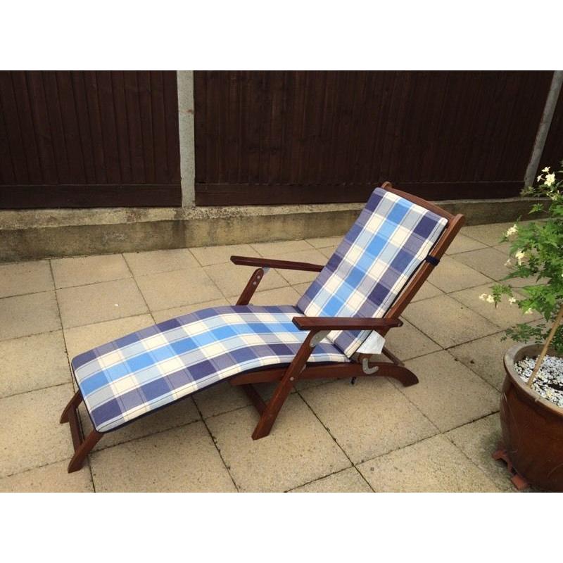Wooden Garden Steamer Chair
