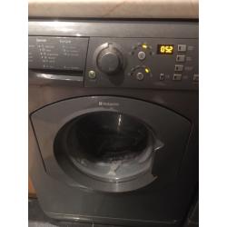 Graphite Hotpoint 7KG Washing Machine