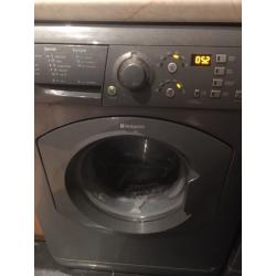 Graphite Hotpoint 7KG Washing Machine