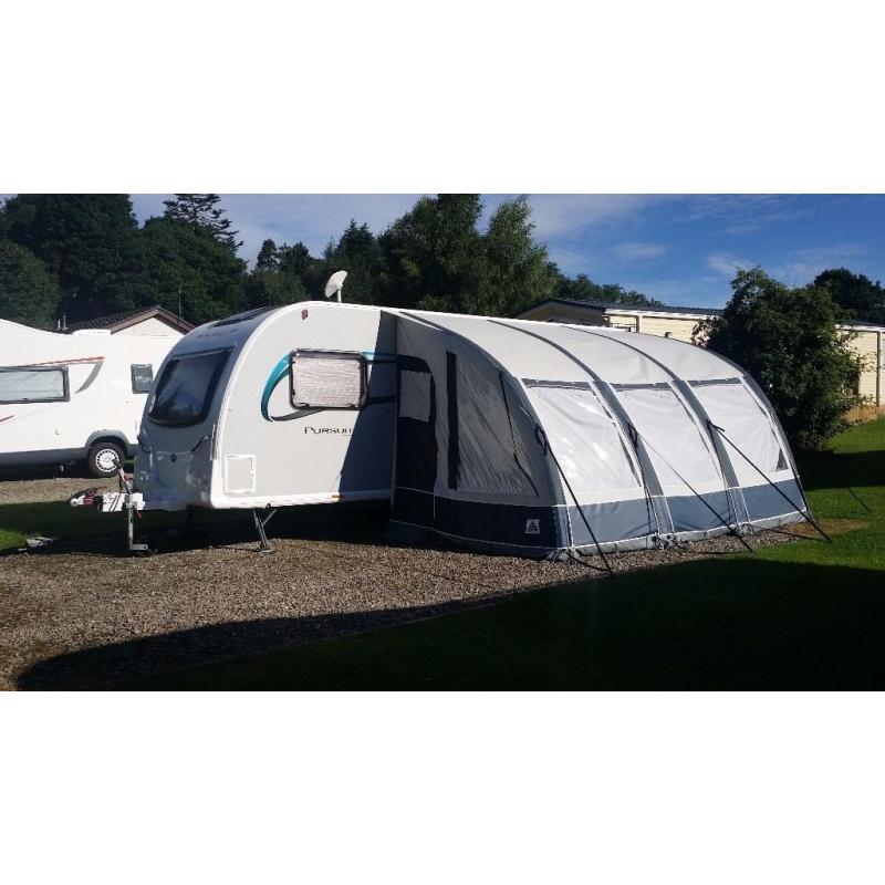BAILEY PURSUIT 540/5. SALE INCLUDES:- DOREMA MAGNUM AIR ALL SEASON AWNING PLUS ELECTRIC MOVER