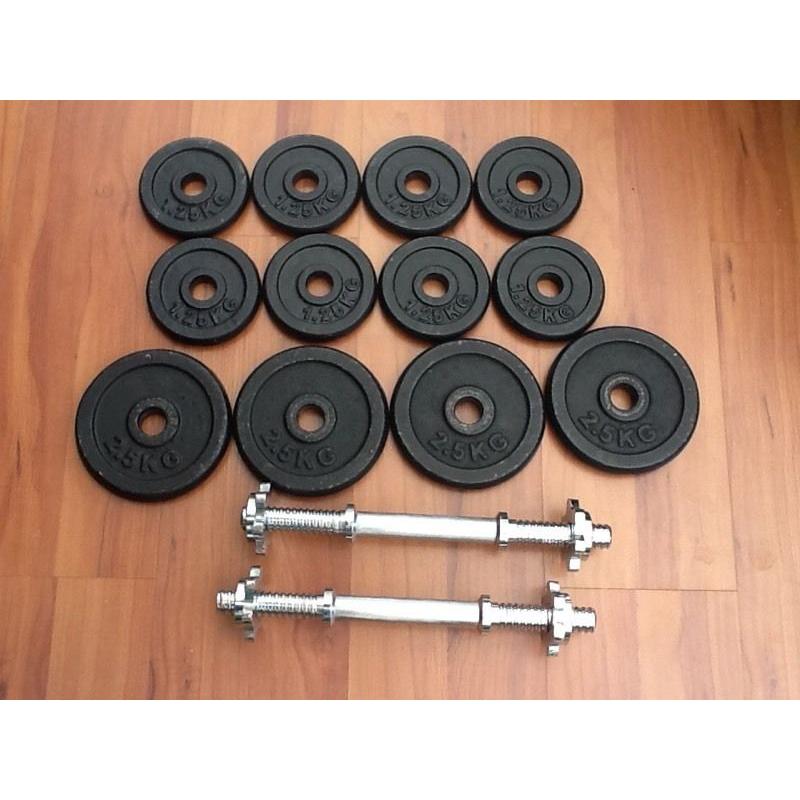Dumbell weights