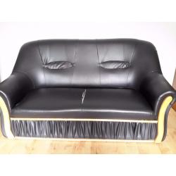 3 SEATER BLACK SOFA