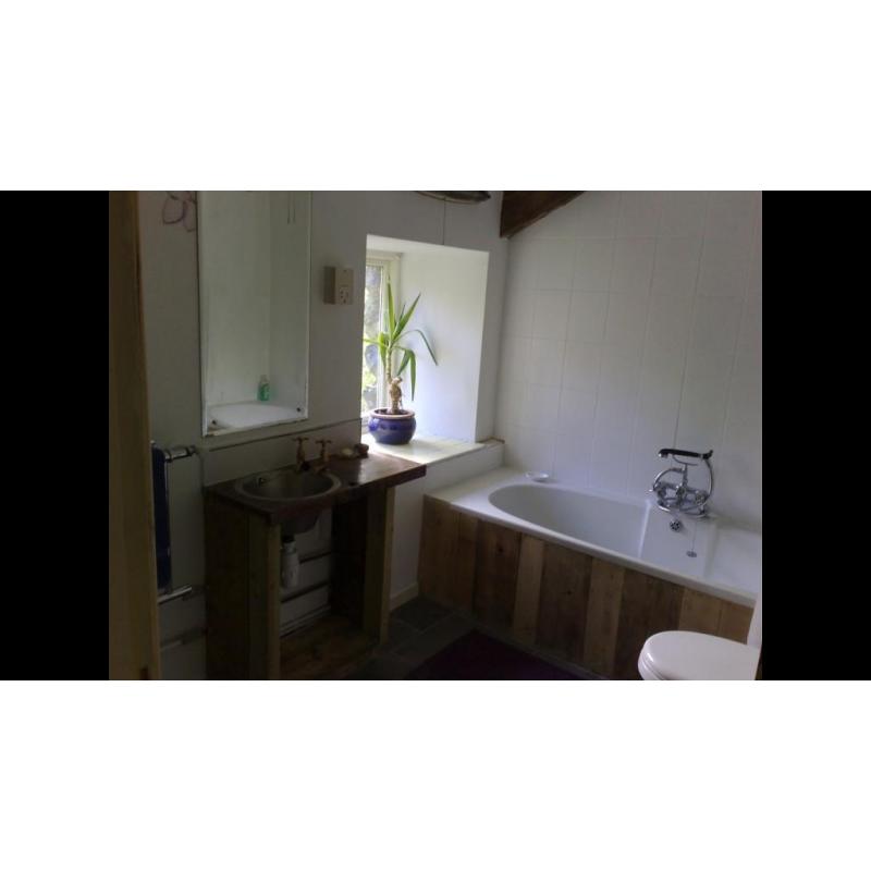 Traditional stone house for sale 4 bedrooms garden garage barns 2.5 acres land, rural nr Dolgellau