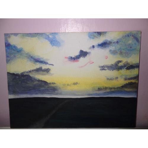 Original painting of sea scape