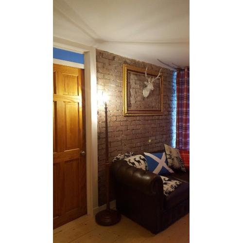 Two gorgeous stag heads and frames