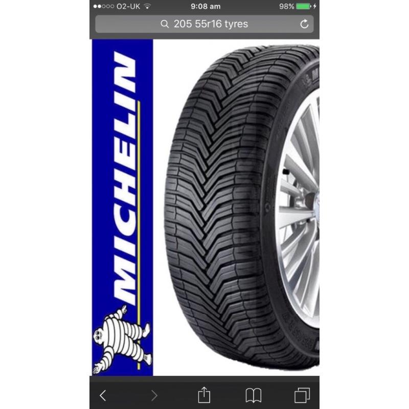 205/55/16 Branded Tyres Wanted Worn Alloys Rims Wheels
