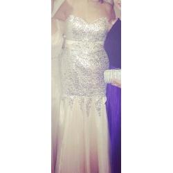 Fishtail formal dress - size 14