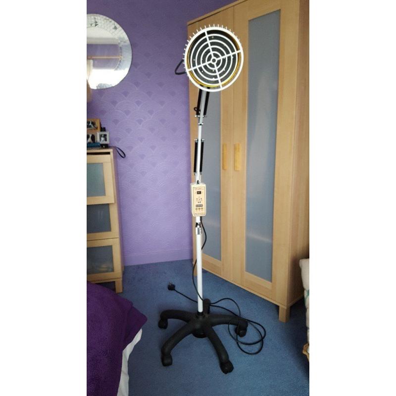 Floor Infrared TDP Heat Therapy lamp with timer, immaculate