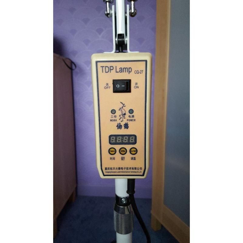 Floor Infrared TDP Heat Therapy lamp with timer, immaculate
