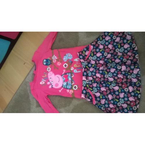 peppa pig skirt and top BNWT.9-12M