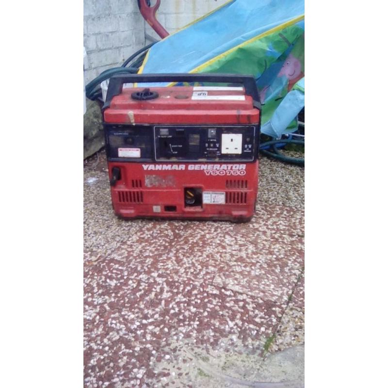 Suitcase 4 stroke generator