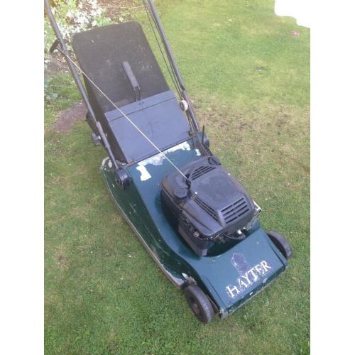 Hayter petrol lawnmower
