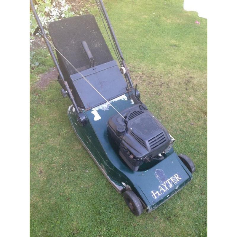 Hayter petrol lawnmower