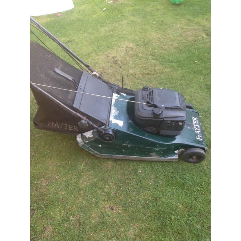 Hayter petrol lawnmower