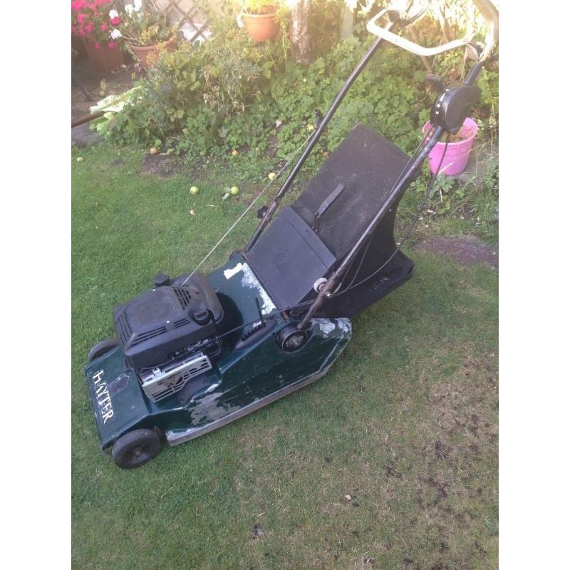 Hayter petrol lawnmower