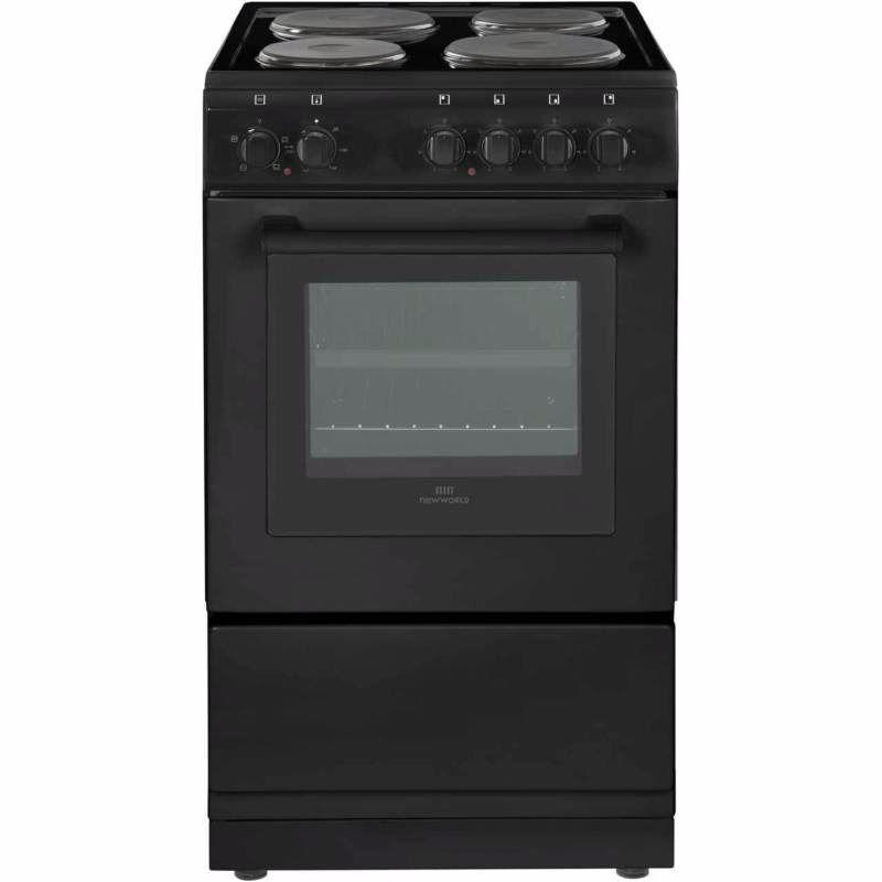 Cooker new world 50cm electric hob plates grill