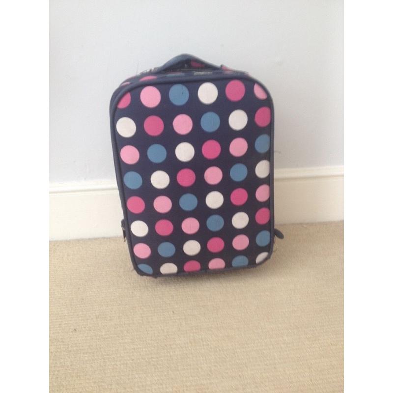Small wheelie suitcase - suitable for young girl