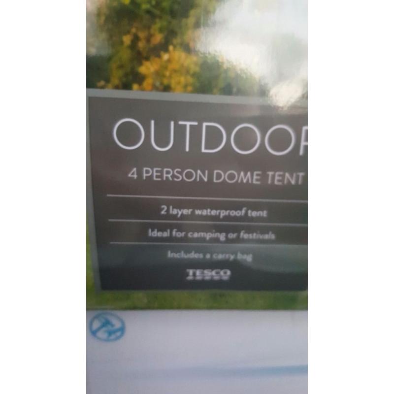 4 man brand new tent