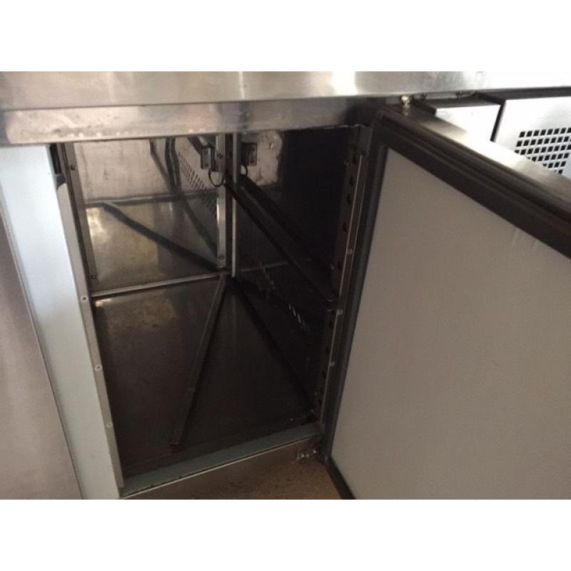 Polar Three Door Refrigerated Counter G597
