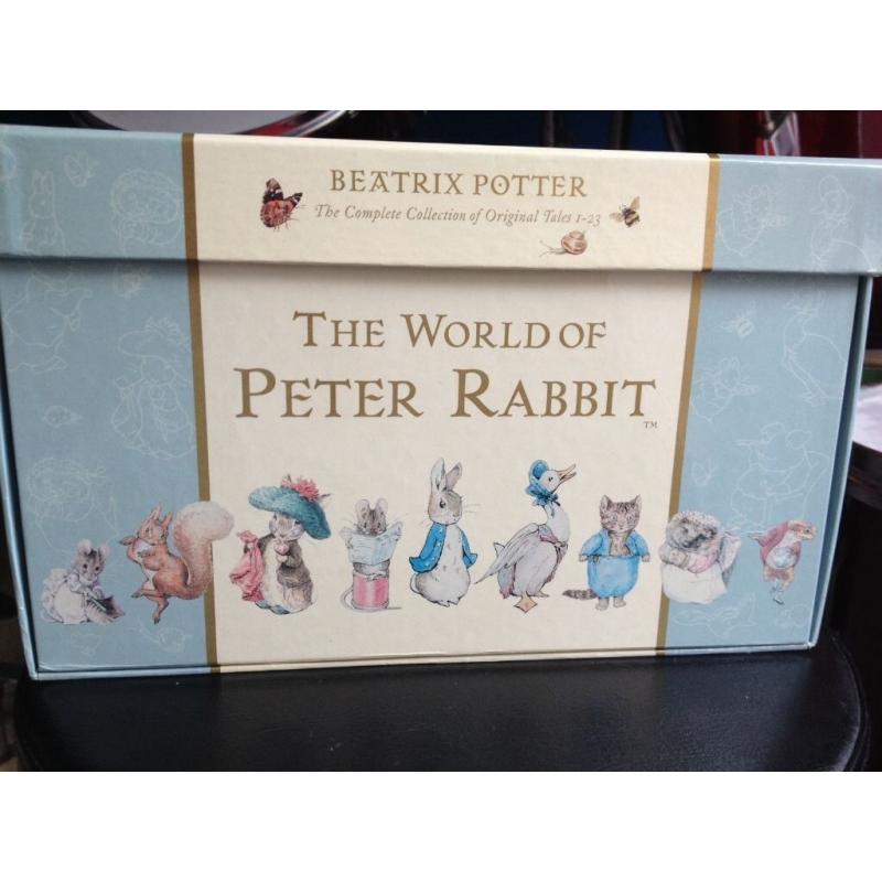Collection of 23 Beatrix Potter books