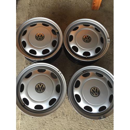 Set of 4 Genuine VW Wheels