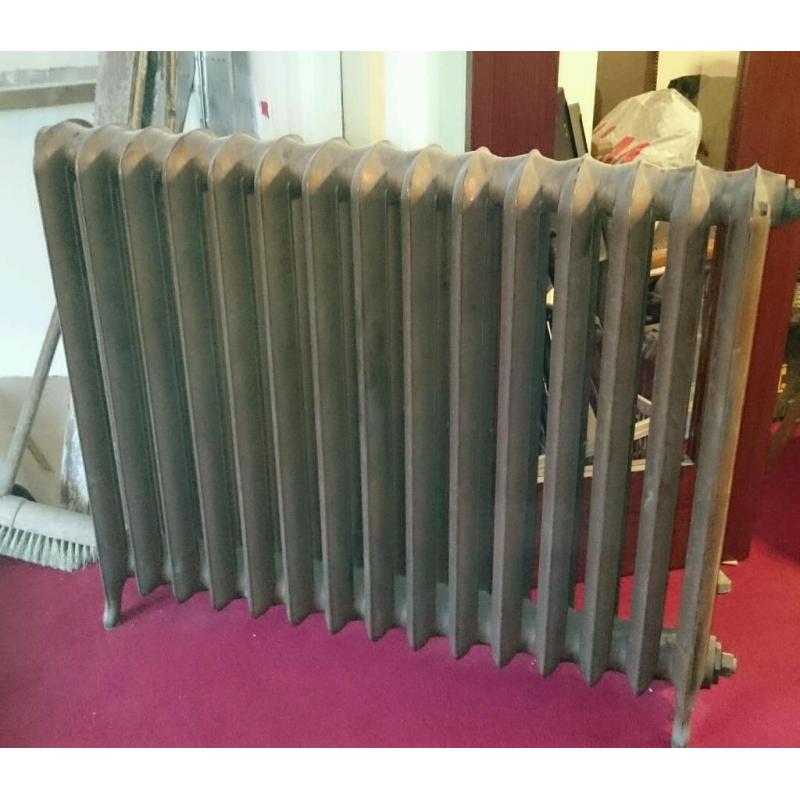 Cast iron church radiator - damaged