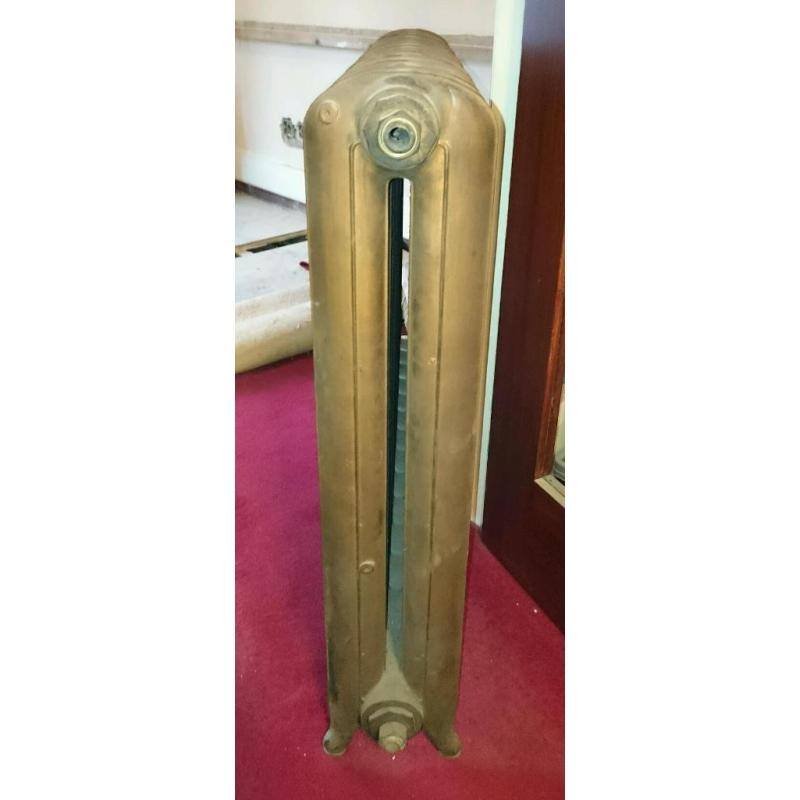 Cast iron church radiator - damaged