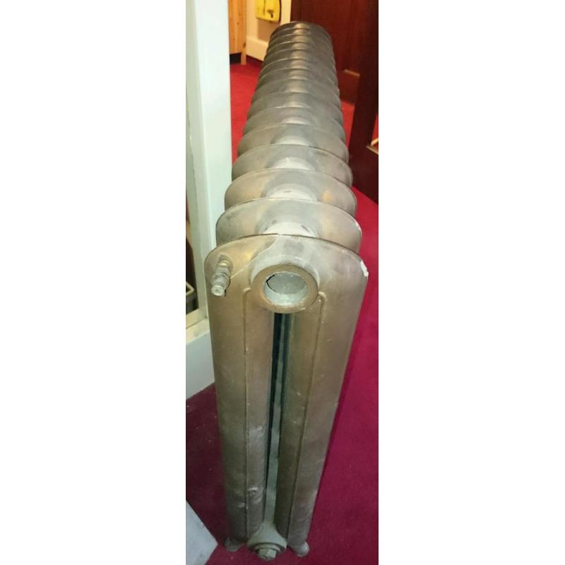Cast iron church radiator - damaged