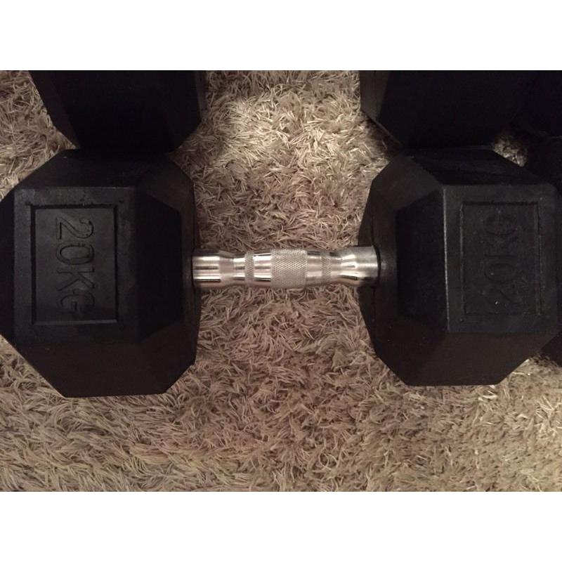 Professional Hex dumbells