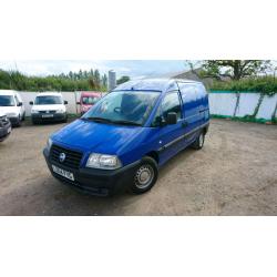 Fiat Scudo 1.9D, 2004, 96000 Miles, Twin Side loading Doors. MOT 4.8.16