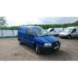 Fiat Scudo 1.9D, 2004, 96000 Miles, Twin Side loading Doors. MOT 4.8.16