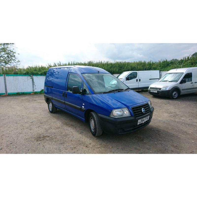 Fiat Scudo 1.9D, 2004, 96000 Miles, Twin Side loading Doors. MOT 4.8.16