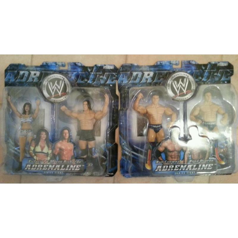 Jakks WWE Adrenaline 2Pack Wrestling Figures New Boxed MOC (Individually priced in listing)