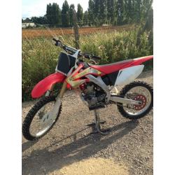 Honda Crf 250 2007 Ktm 250 motocross poss p/x