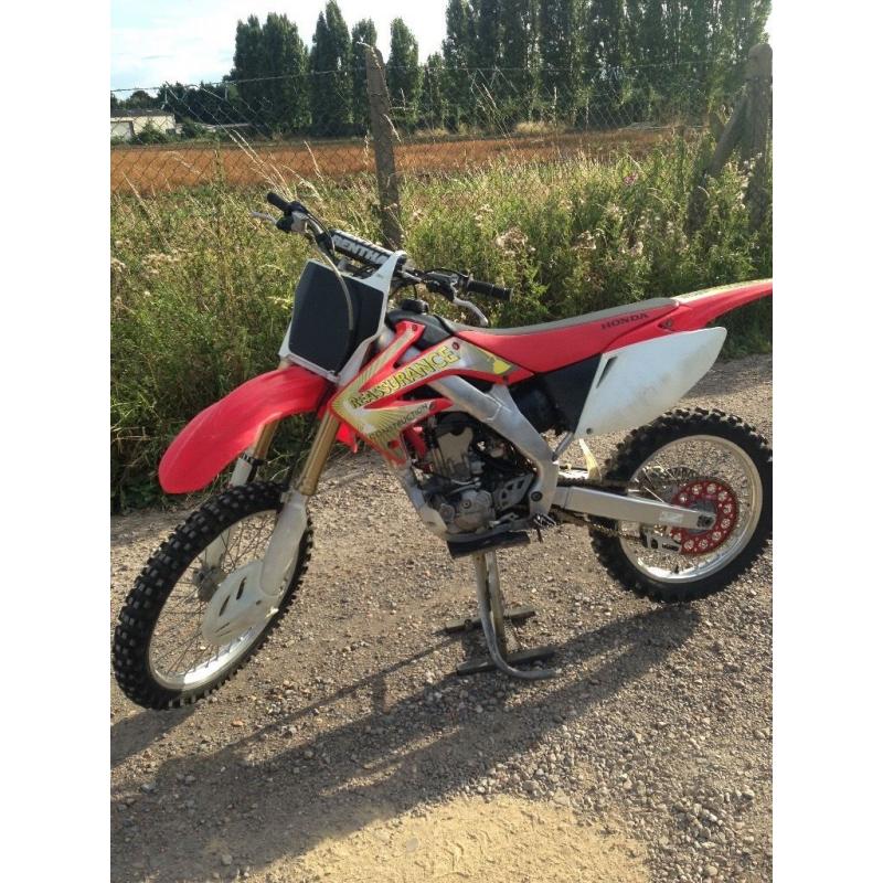 Honda Crf 250 2007 Ktm 250 motocross poss p/x