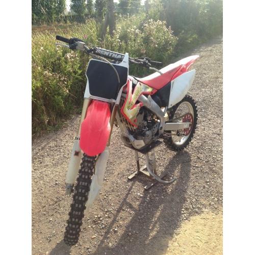 Honda Crf 250 2007 Ktm 250 motocross poss p/x
