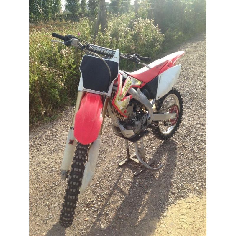 Honda Crf 250 2007 Ktm 250 motocross poss p/x