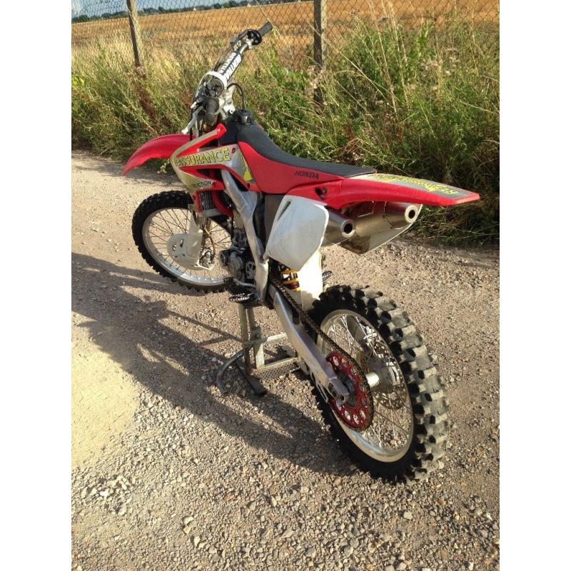 Honda Crf 250 2007 Ktm 250 motocross poss p/x